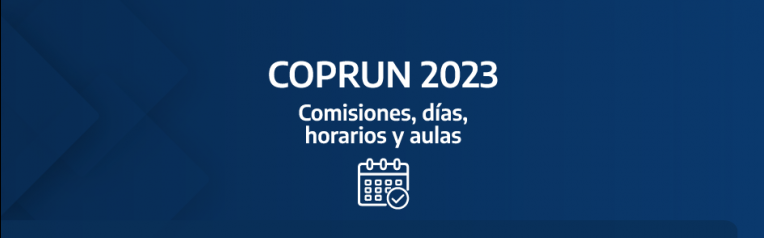 Comisiones COPRUN 2023